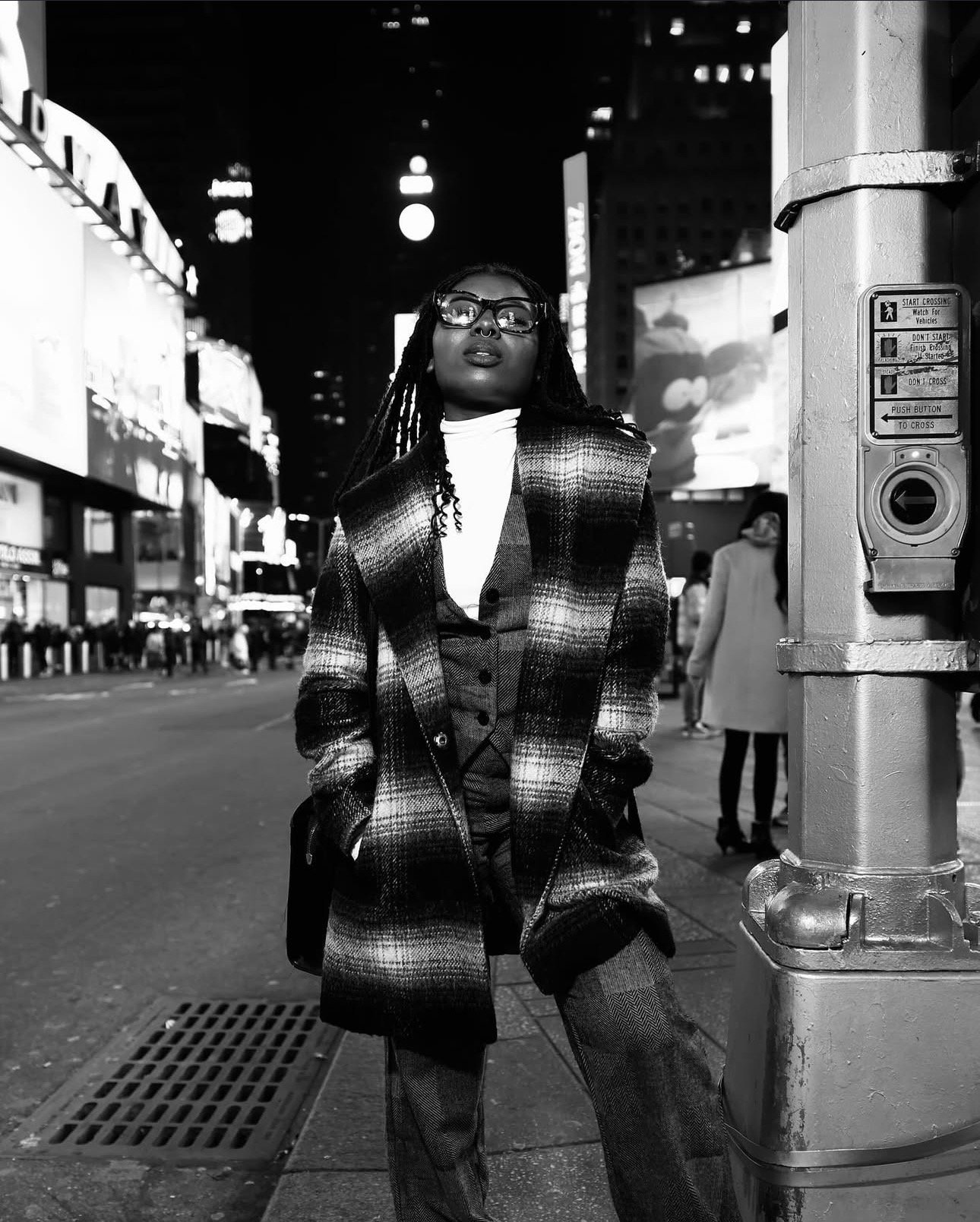 Amadi in Times Square