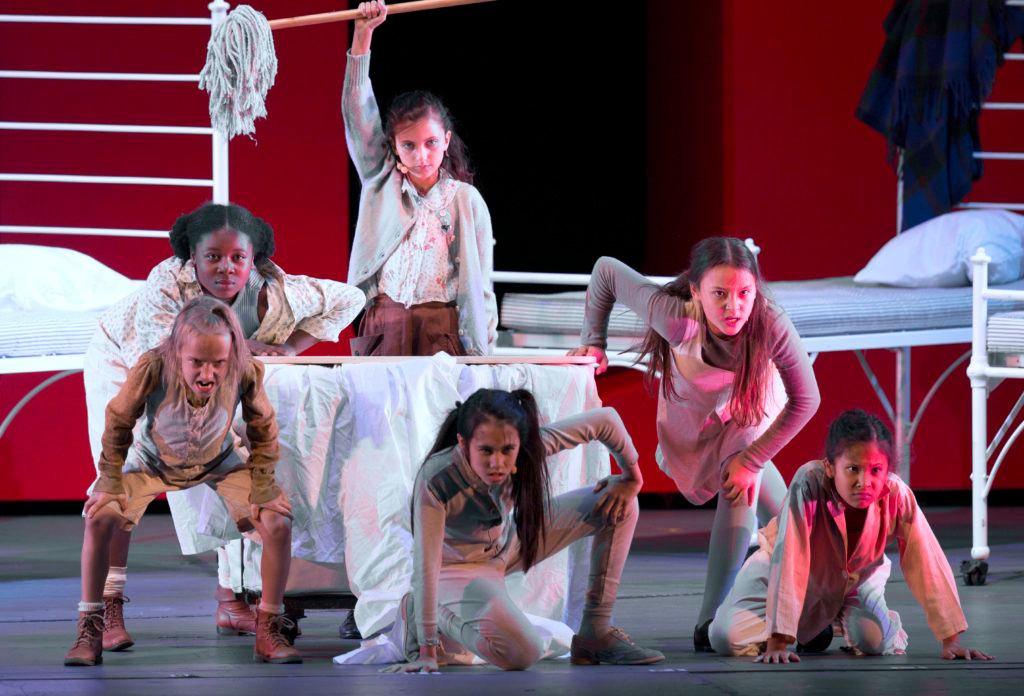 Amadi in Annie at Hollywood Bowl