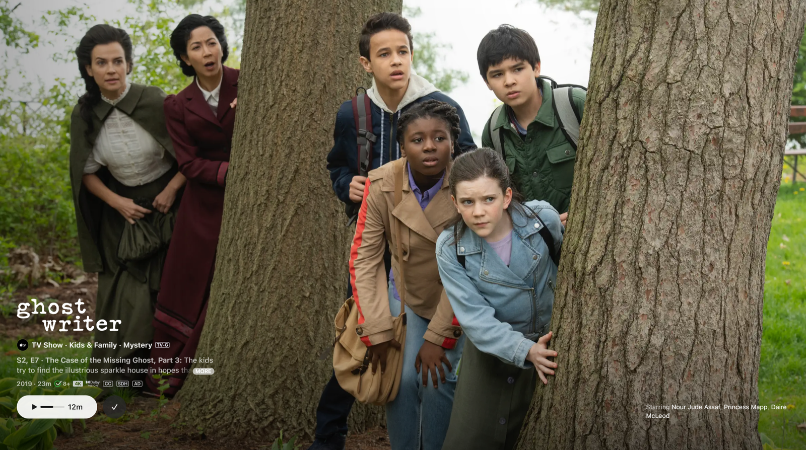 Amadi in Ghostwriter