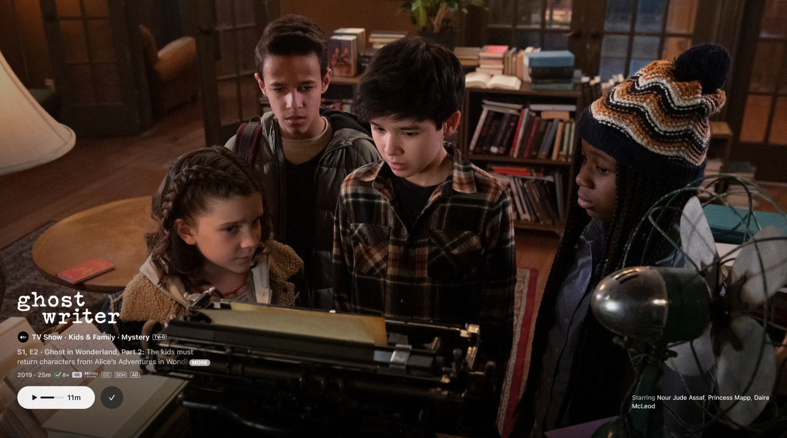 Amadi in Ghostwriter