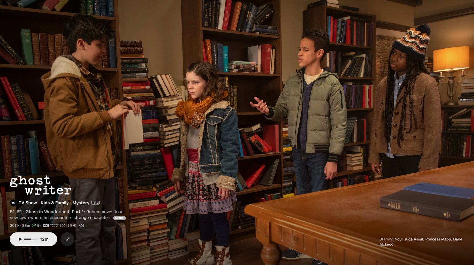 Amadi in Ghostwriter