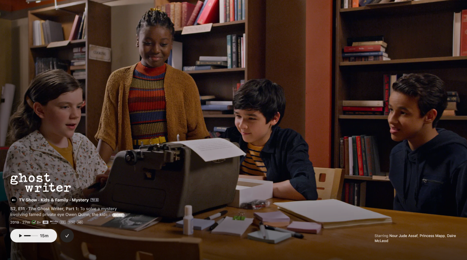 Amadi in Ghostwriter