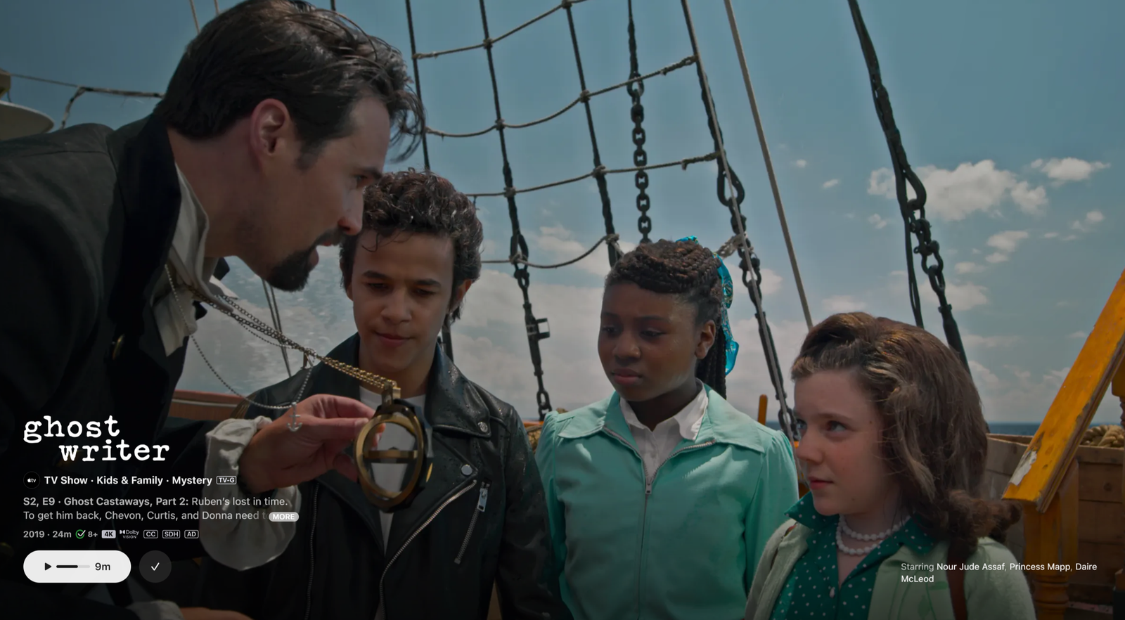 Amadi in Ghostwriter