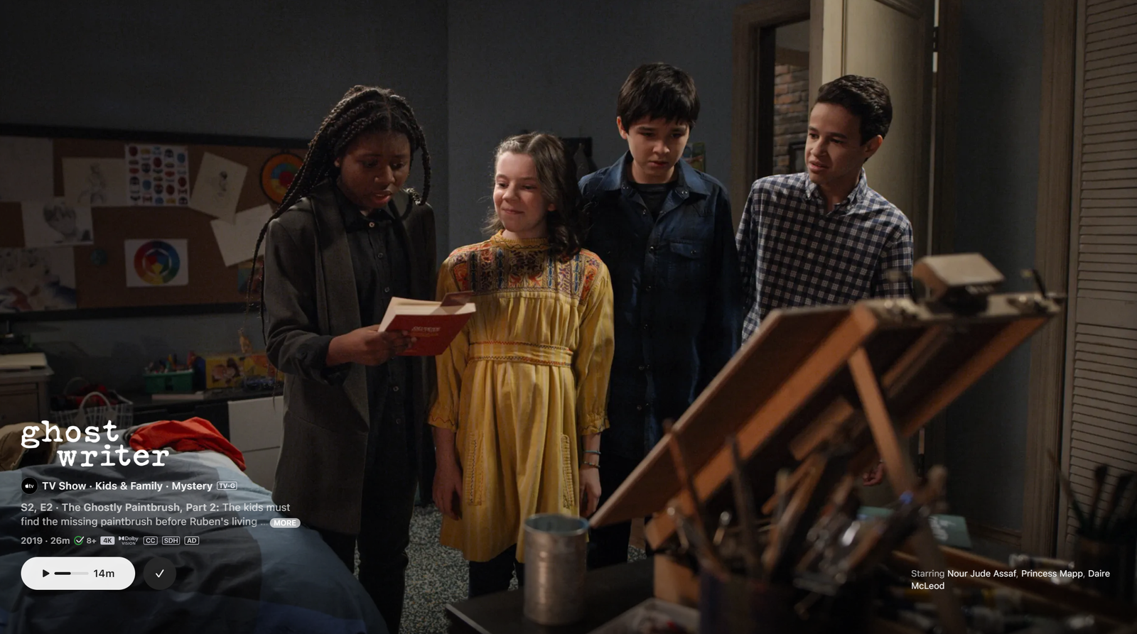 Amadi in Ghostwriter