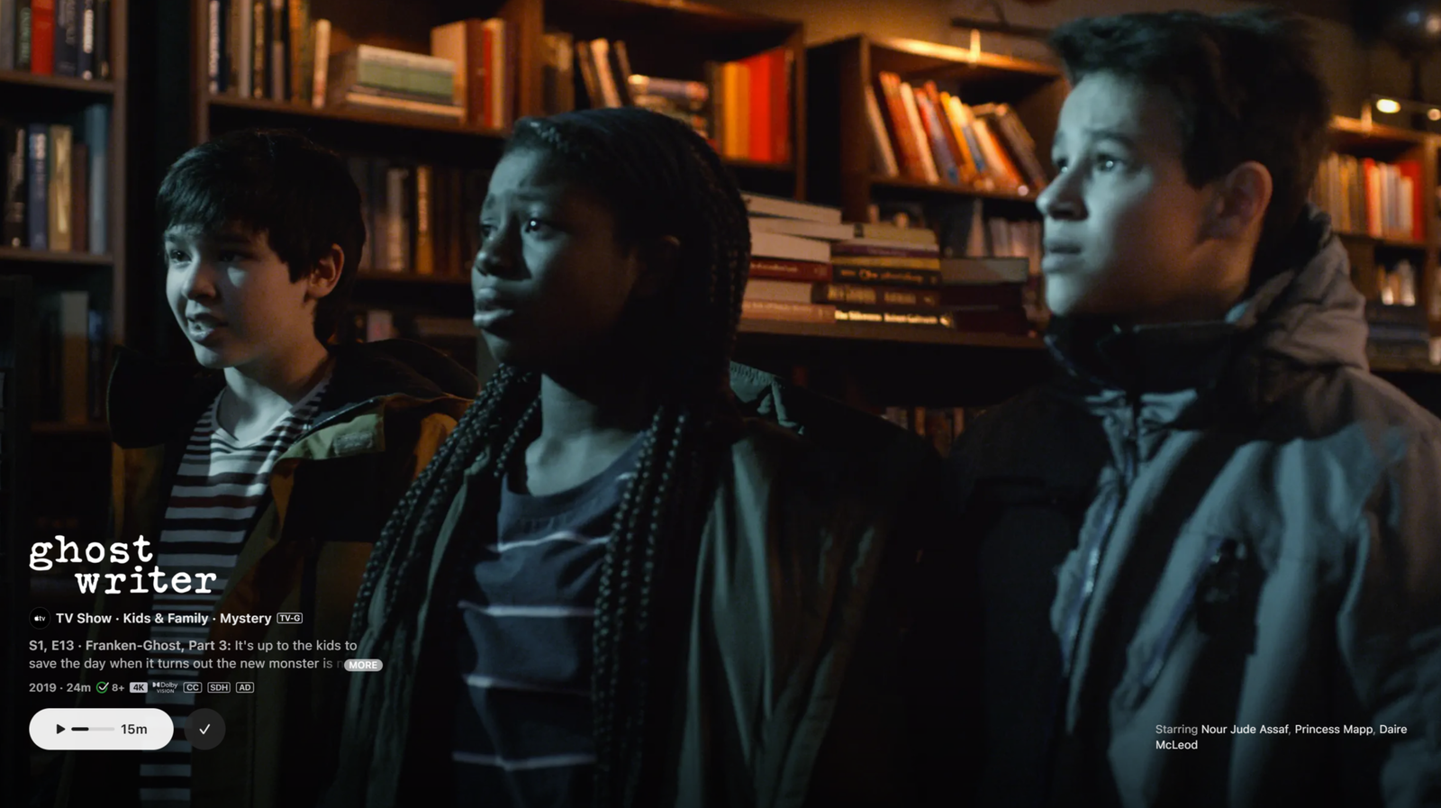 Amadi in Ghostwriter