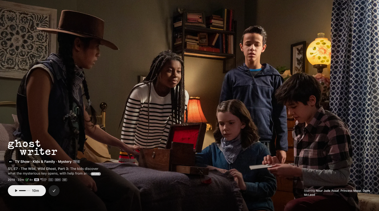 Amadi in Ghostwriter