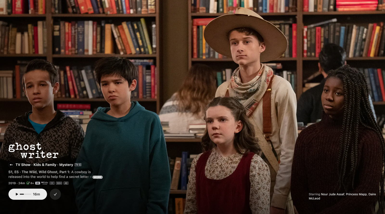 Amadi in Ghostwriter